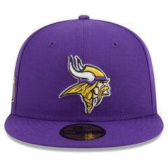 NFL Minnesota Vikings Main Patch 59FIFTY Fitted Hat
