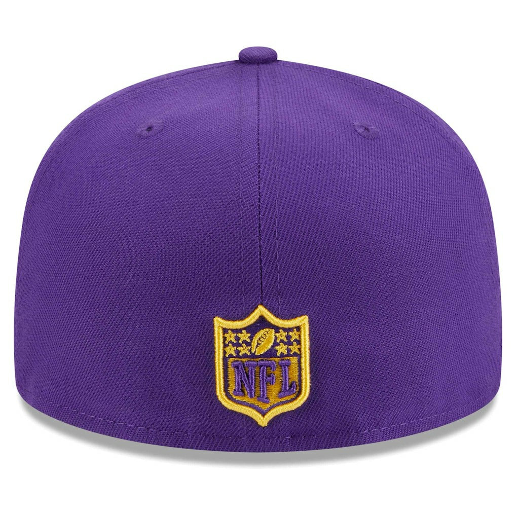 NFL Minnesota Vikings Main Patch 59FIFTY Fitted Hat