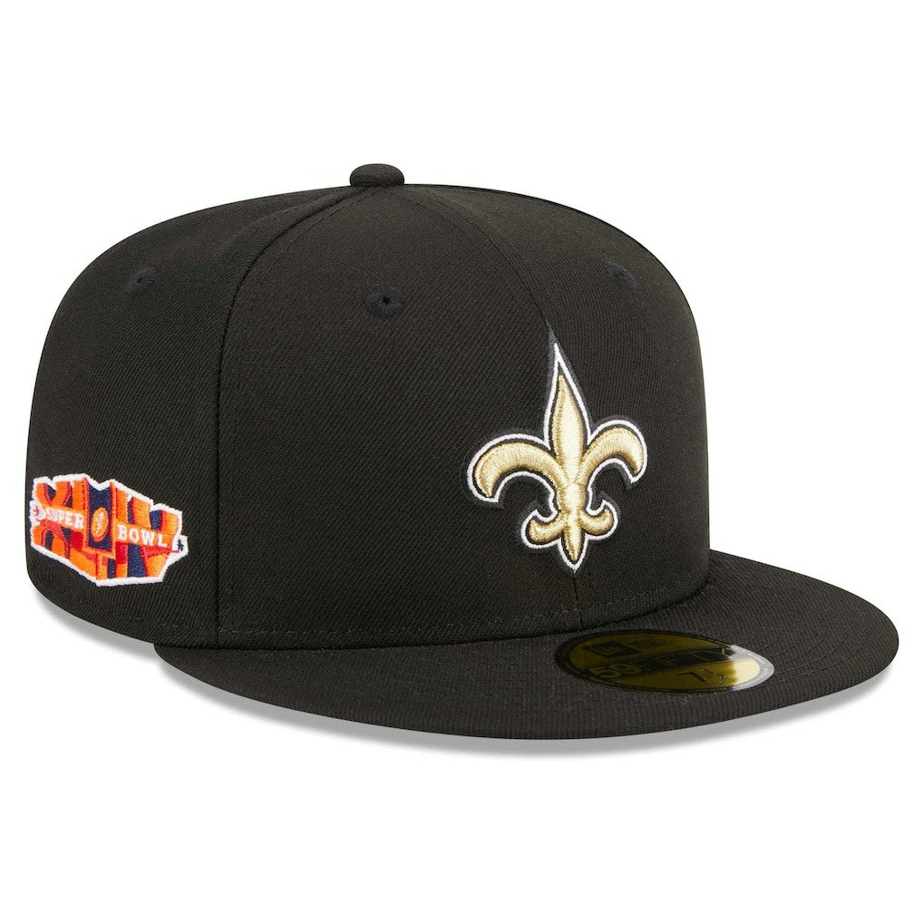 NFL New Orleans Saints Main Patch 59FIFTY Fitted Hat