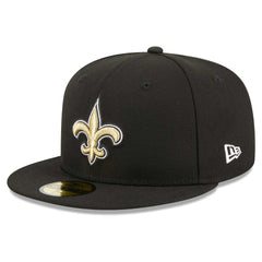NFL New Orleans Saints Main Patch 59FIFTY Fitted Hat