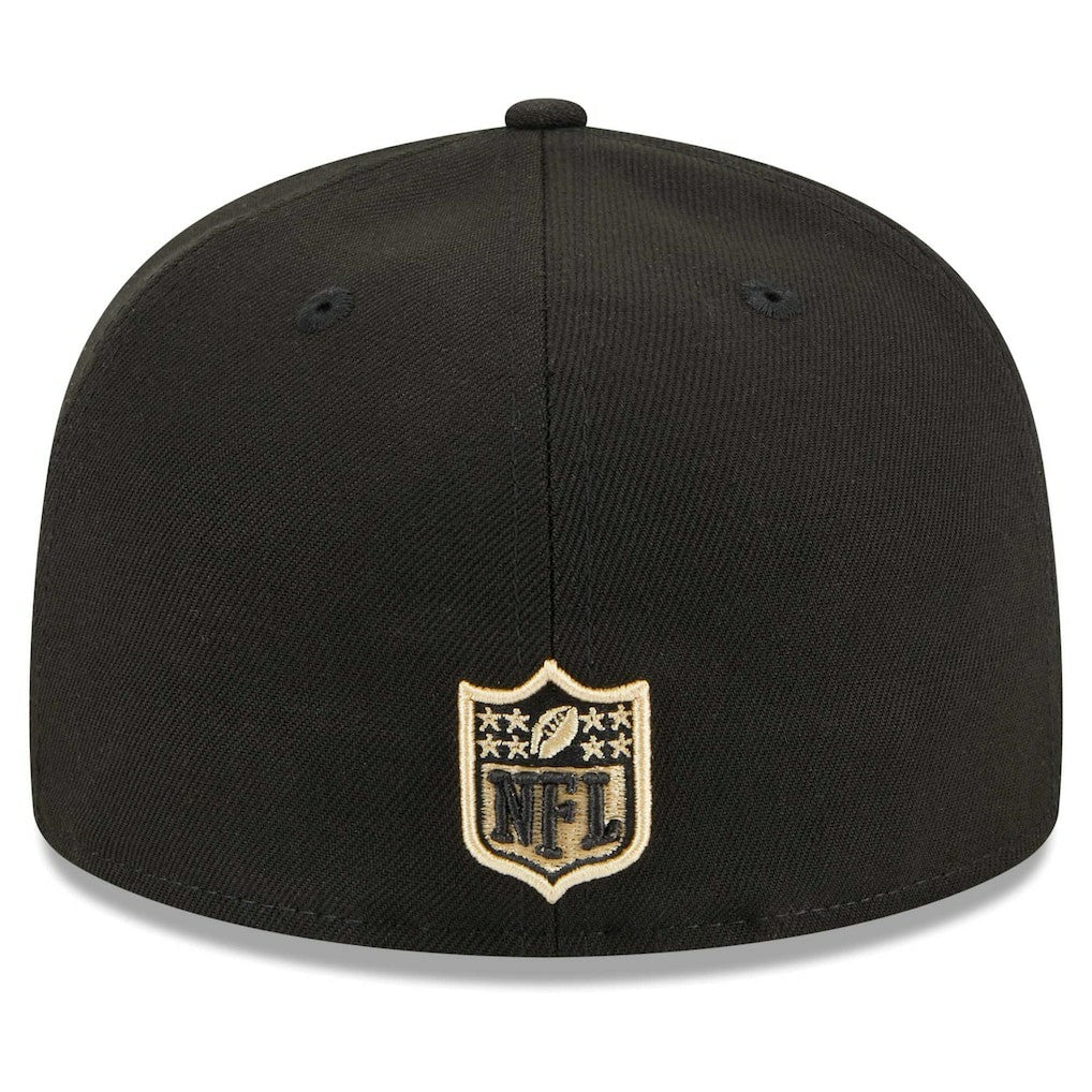 NFL New Orleans Saints Main Patch 59FIFTY Fitted Hat