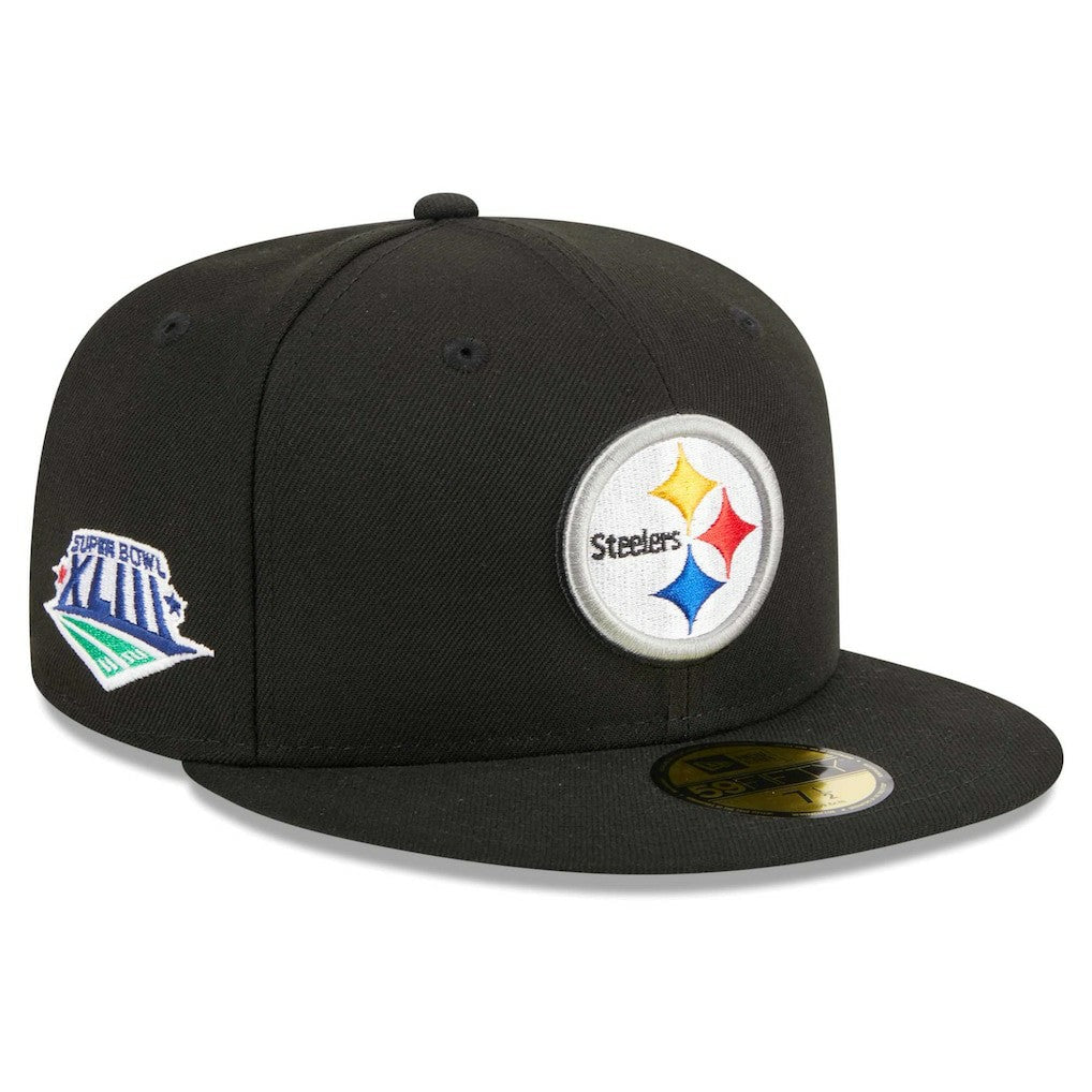 NFL Pittsburgh Steelers Main Patch 59FIFTY Fitted Hat