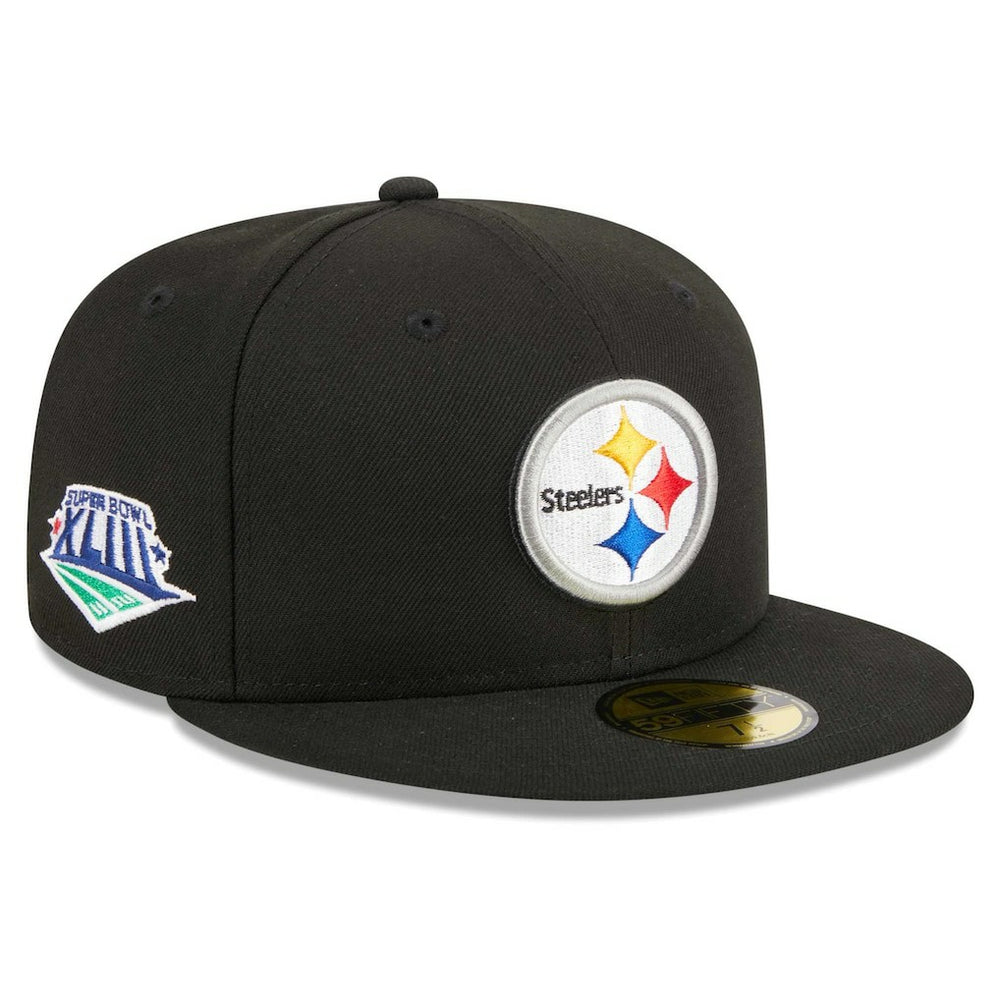 NFL Pittsburgh Steelers Main Patch 59FIFTY Fitted Hat