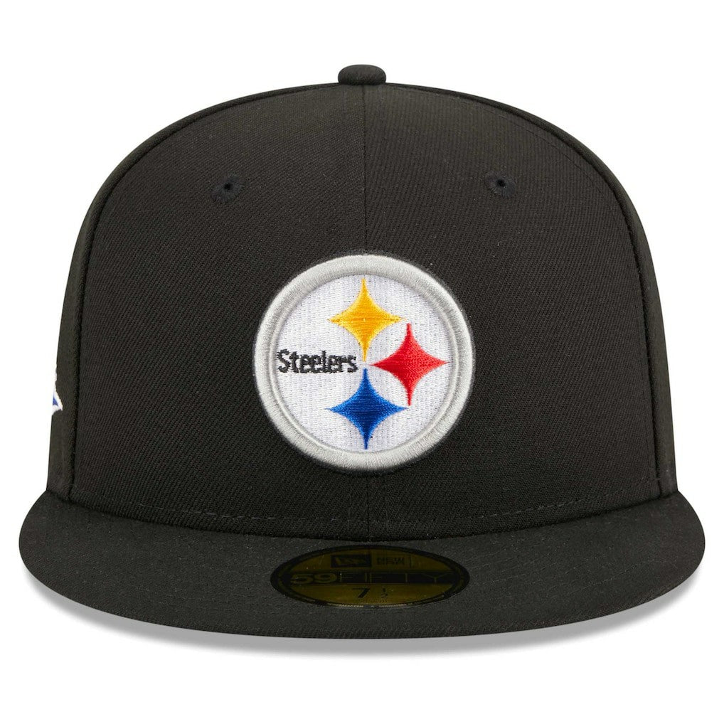 NFL Pittsburgh Steelers Main Patch 59FIFTY Fitted Hat