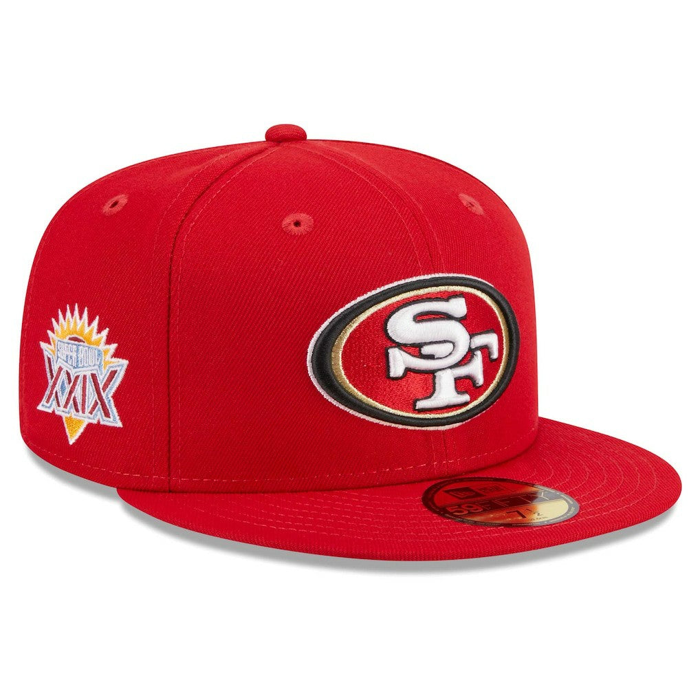 NFL San Francisco 49ers Main Patch 59FIFTY Fitted Hat