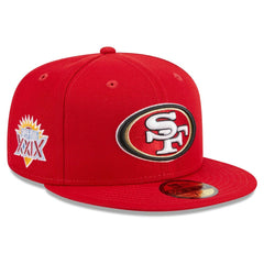 NFL San Francisco 49ers Main Patch 59FIFTY Fitted Hat
