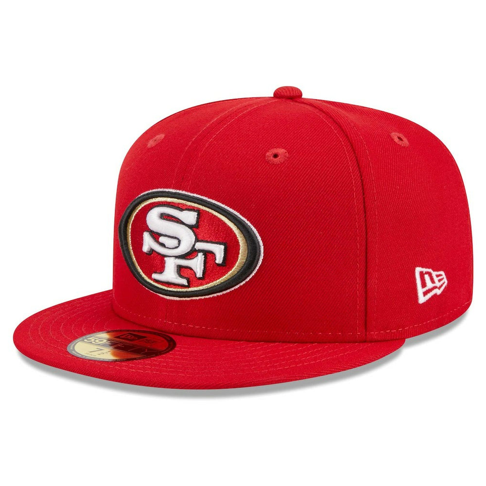 NFL San Francisco 49ers Main Patch 59FIFTY Fitted Hat