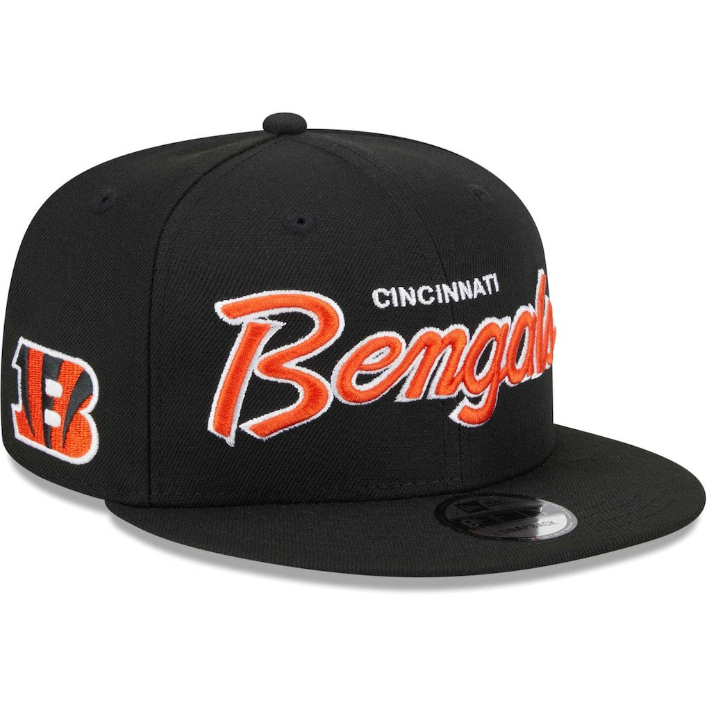 NFL Cincinnati Bengals Main Script 9FIFTY Snapback Hat