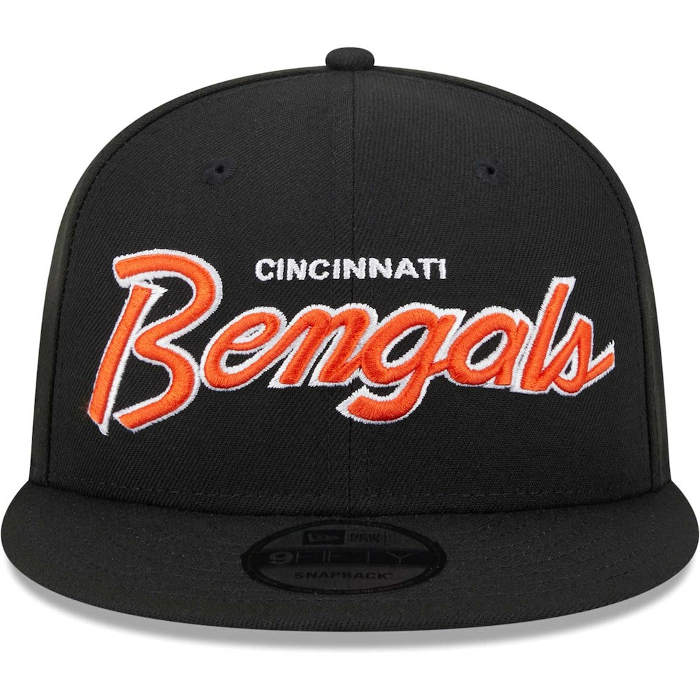 NFL Cincinnati Bengals Main Script 9FIFTY Snapback Hat