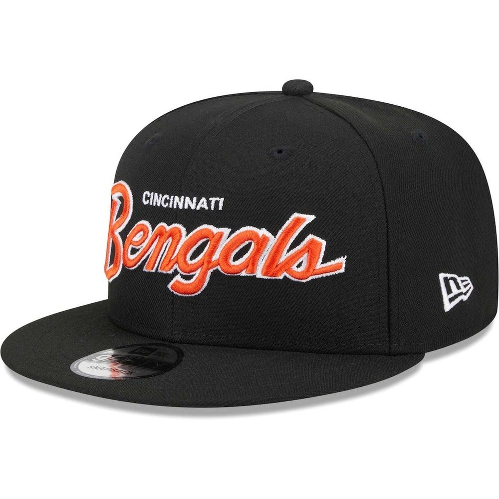 NFL Cincinnati Bengals Main Script 9FIFTY Snapback Hat