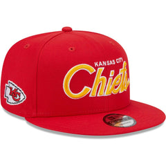 NFL Kansas City Chiefs Main Script 9FIFTY Snapback Hat