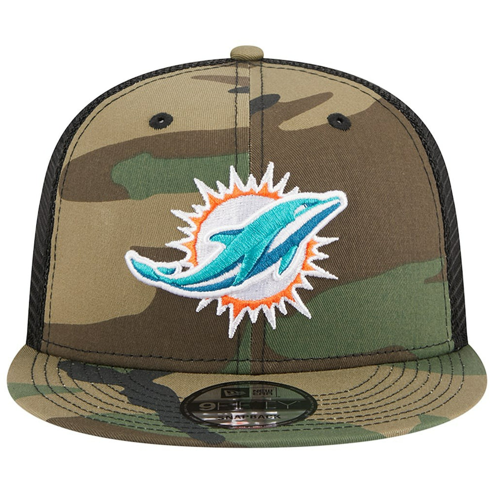 NFL Miami Dolphins Main Trucker 9FIFTY Snapback Hat