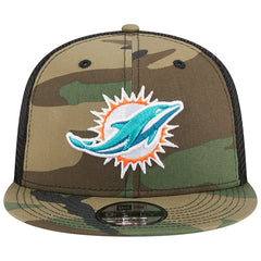 NFL Miami Dolphins Main Trucker 9FIFTY Snapback Hat