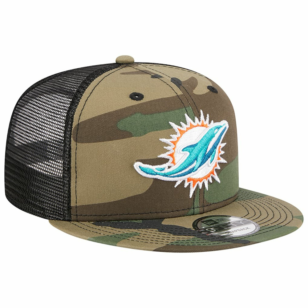 NFL Miami Dolphins Main Trucker 9FIFTY Snapback Hat