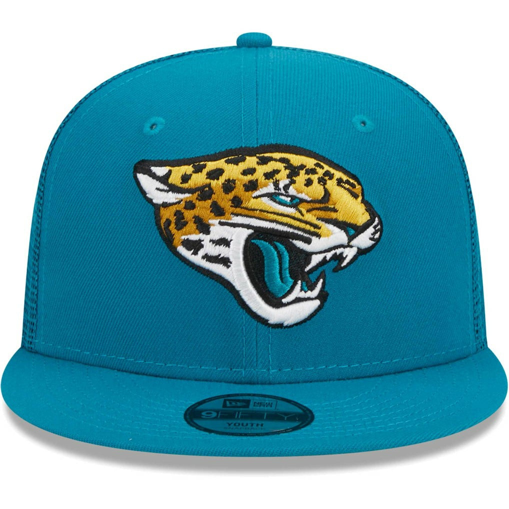 NFL Jacksonville Jaguars Youth Main Trucker 9FIFTY Snapback Hat