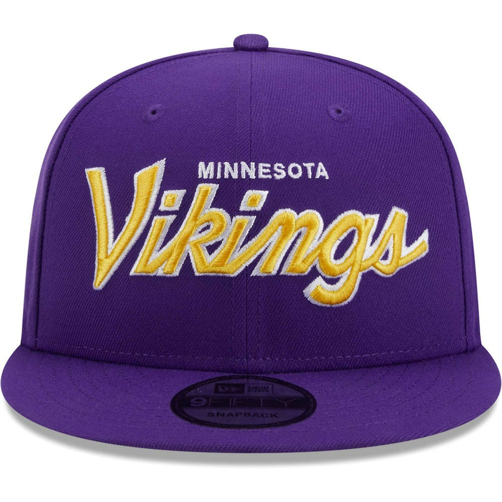 NFL Minnesota Vikings Main Script 9FIFTY Snapback Hat
