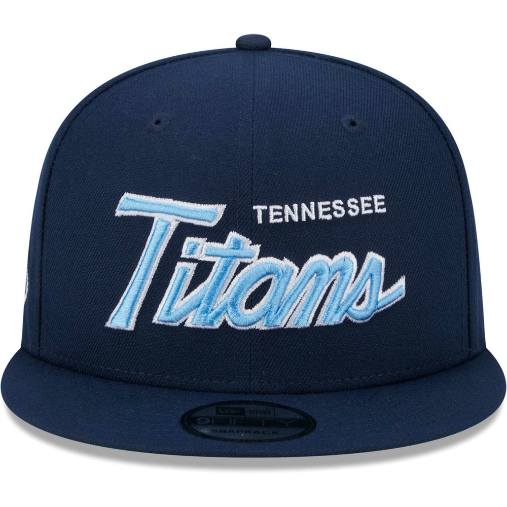 NFL Tennessee Titans Main Script 9FIFTY Snapback Hat