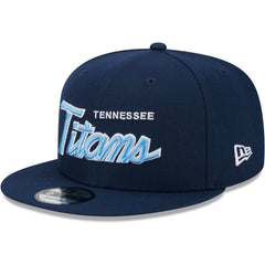 NFL Tennessee Titans Main Script 9FIFTY Snapback Hat