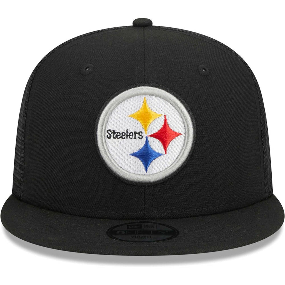 NFL Pittsburgh Steelers Youth Main Trucker 9FIFTY Snapback Hat