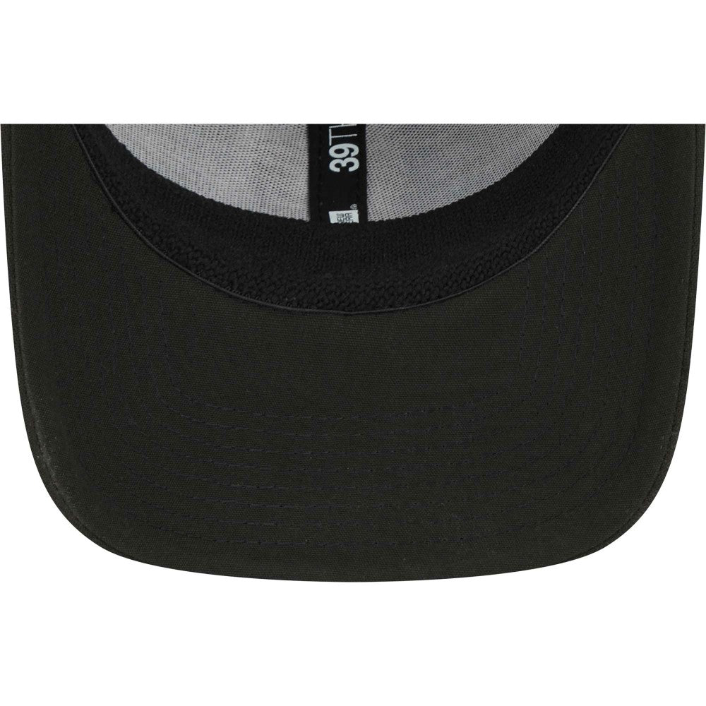 Cleveland Guardians Logo 39THIRTY Flex Hat - Black | New Era
