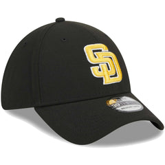 San Diego Padres Logo 39THIRTY Flex Hat - Black | New Era
