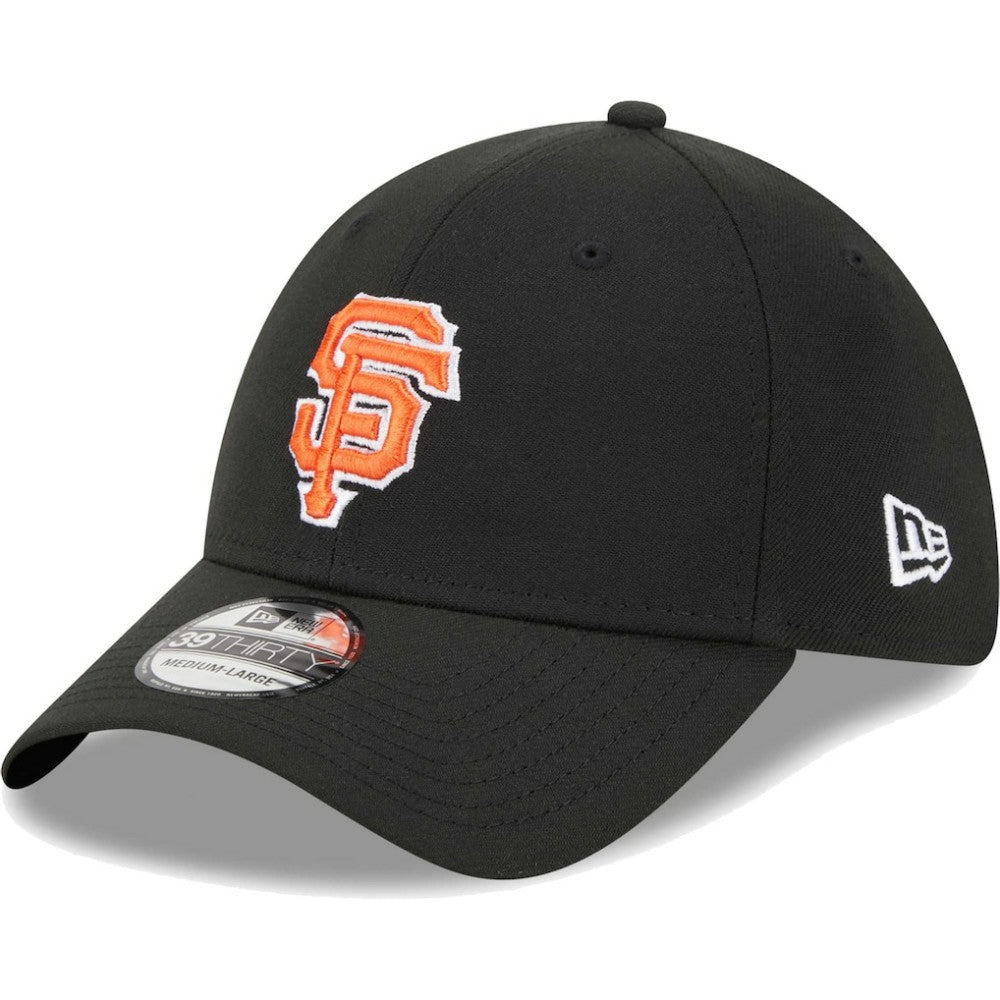 San Francisco Giants Logo 39THIRTY Flex Hat - Black | New Era