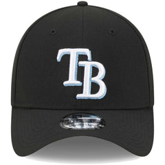 Tampa Bay Rays Logo 39THIRTY Flex Hat - Black | New Era