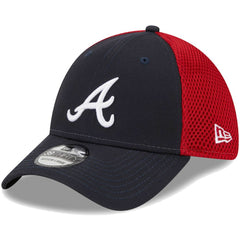 Atlanta Braves Team Neo 39THIRTY Flex Hat - Navy | New Era