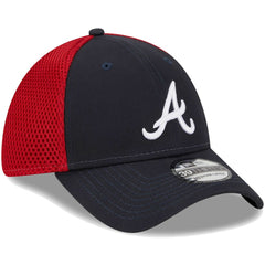 Atlanta Braves Team Neo 39THIRTY Flex Hat - Navy | New Era