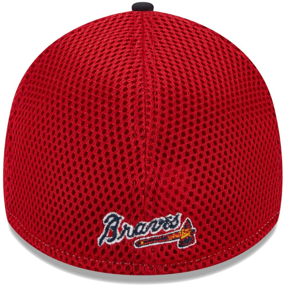 Atlanta Braves Team Neo 39THIRTY Flex Hat - Navy | New Era