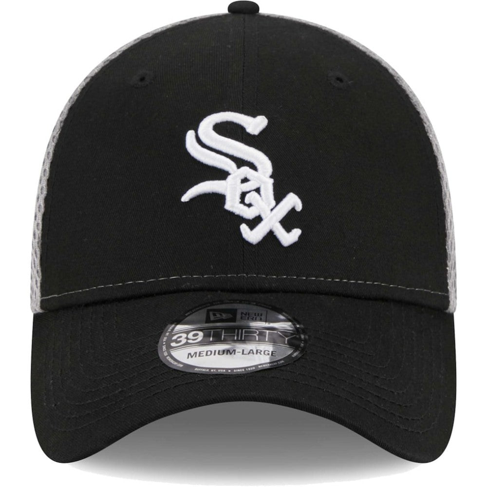 Chicago White Sox Team Neo 39THIRTY Flex Hat - Black | New Era