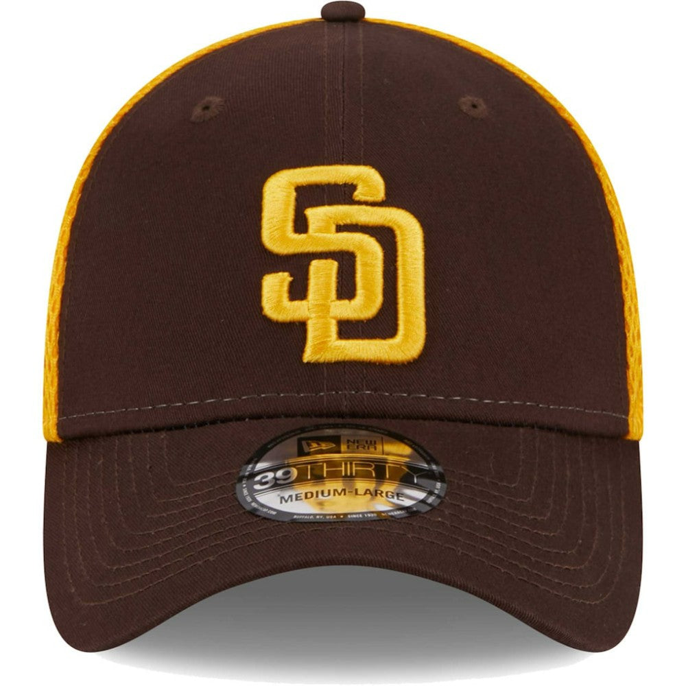 San Diego Padres Team Neo 39THIRTY Flex Hat - Brown | New Era
