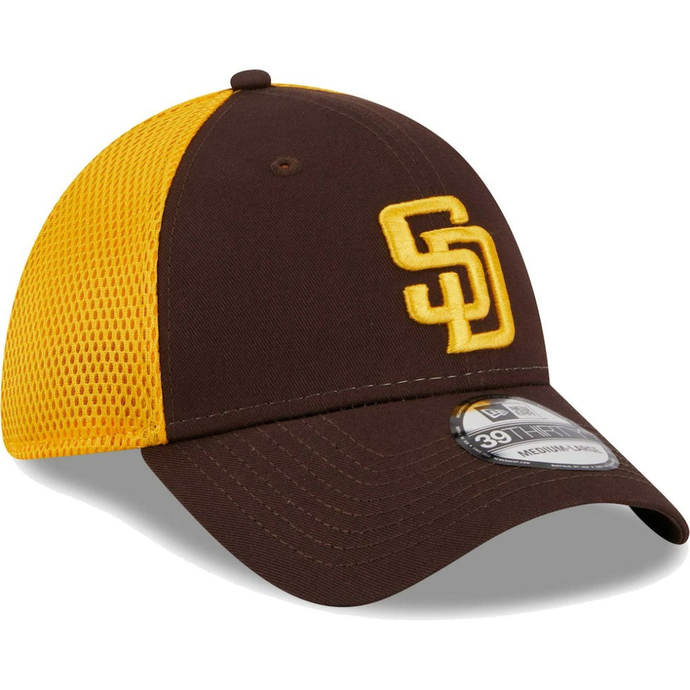 San Diego Padres Team Neo 39THIRTY Flex Hat - Brown | New Era