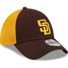 San Diego Padres Team Neo 39THIRTY Flex Hat - Brown | New Era