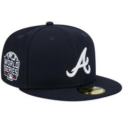 Atlanta Braves  2021 World Series Team Color 59FIFTY Fitted Hat - Navy | New Era