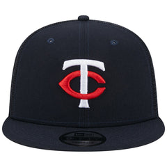 Minnesota Twins Team Color Trucker 9FIFTY Snapback Hat - Navy | New Era