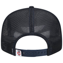 Minnesota Twins Team Color Trucker 9FIFTY Snapback Hat - Navy | New Era