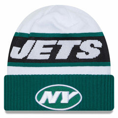 NFL New York Jets 2023 Sideline Tech Cuffed Knit Hat