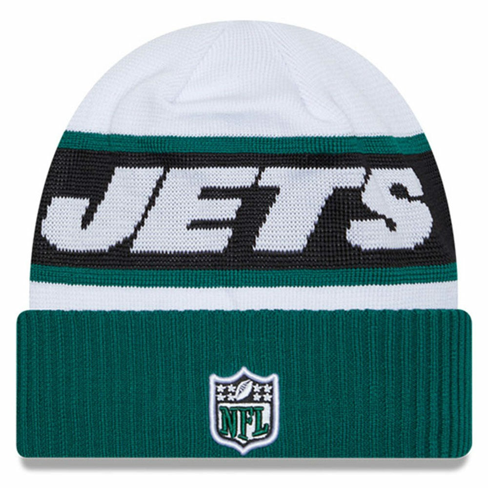 NFL New York Jets 2023 Sideline Tech Cuffed Knit Hat
