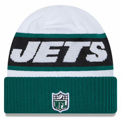 NFL New York Jets 2023 Sideline Tech Cuffed Knit Hat