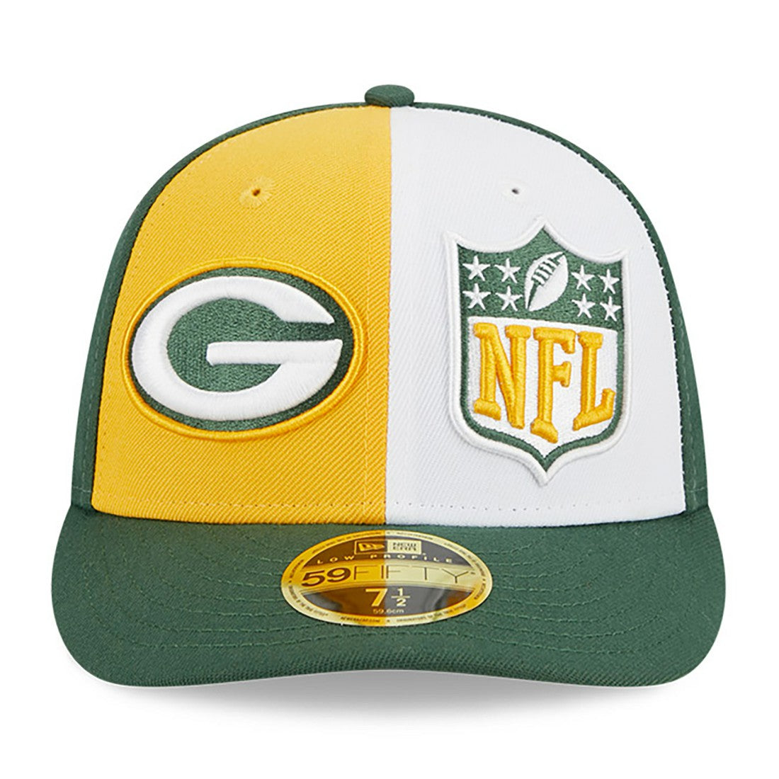 NFL Green Bay Packers 2023 Sideline Low Profile 59FIFTY Fitted Hat