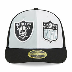 NFL Las Vegas Raiders 2023 Sideline Low Profile 59FIFTY Fitted Hat