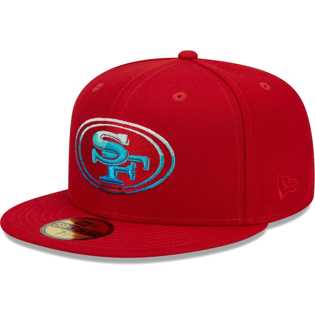 NFL San Francisco 49ers Gradient 59FIFTY Fitted Hat