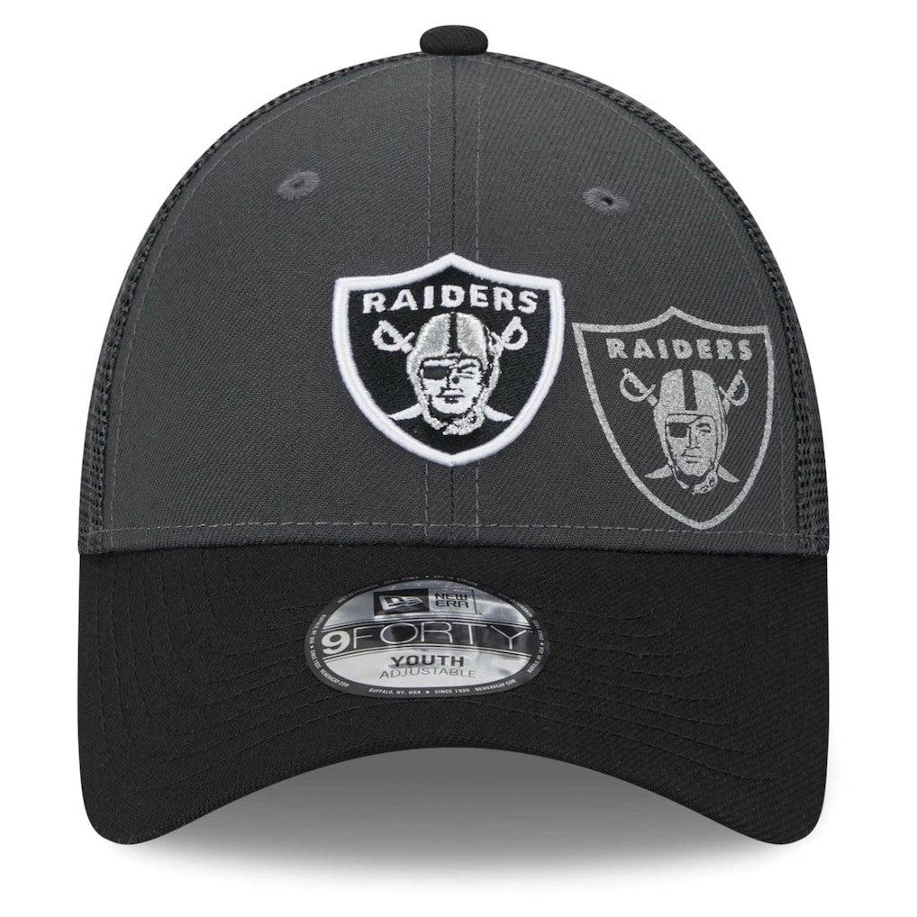 NFL Las Vegas Raiders Preschool Reflect 9FORTY Adjustable Hat