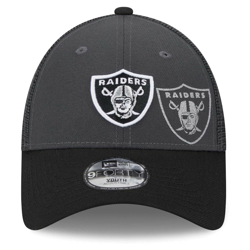 NFL Las Vegas Raiders Preschool Reflect 9FORTY Adjustable Hat