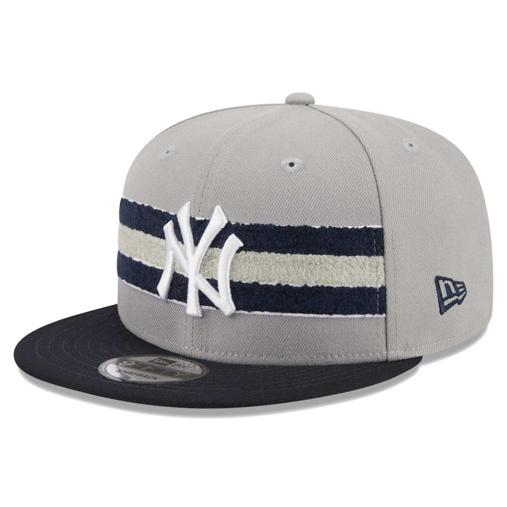 New York Yankees Band 9FIFTY Snapback Hat - Gray/Navy | New Era