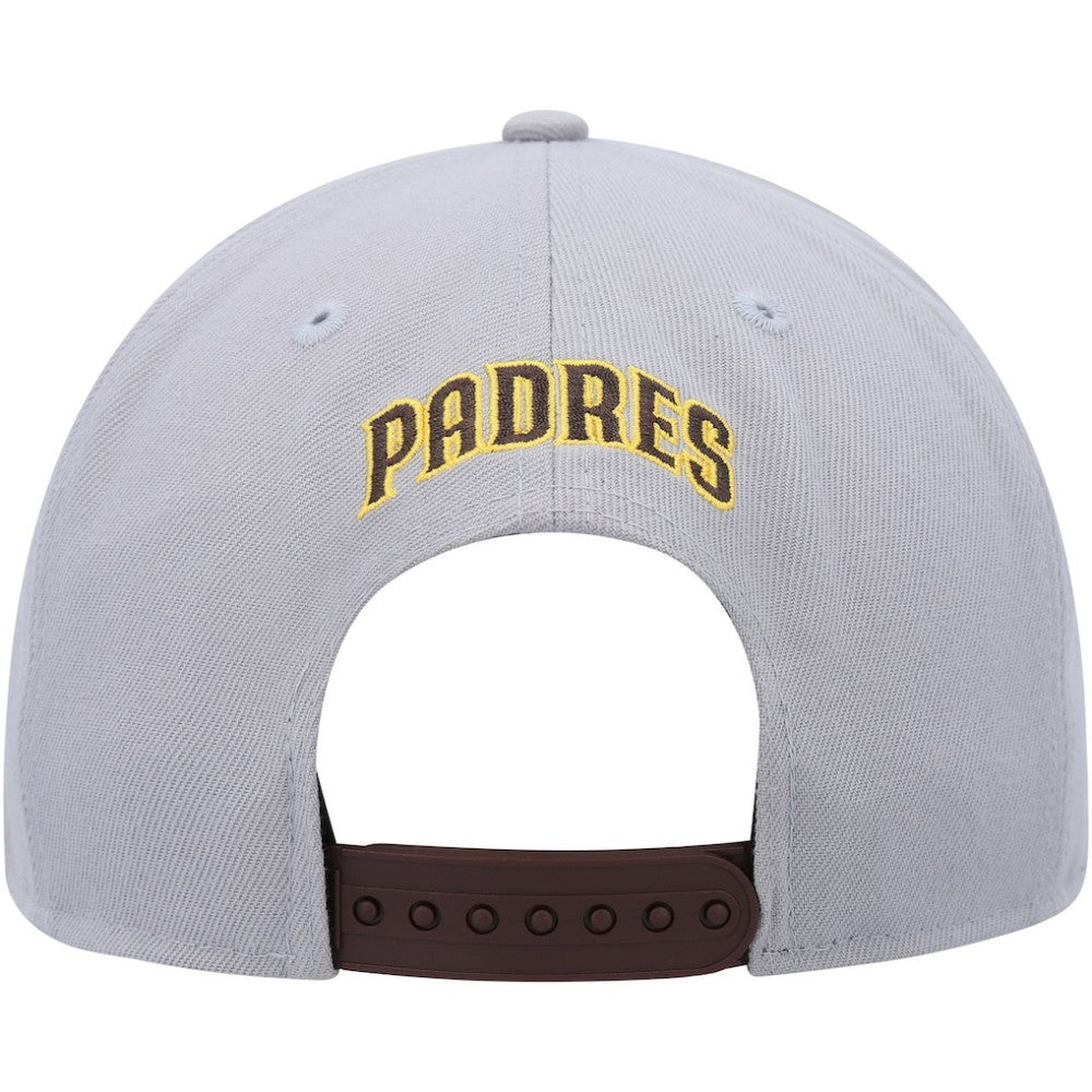 San Diego Padres Band 9FIFTY Snapback Hat - Gray/Brown | New Era