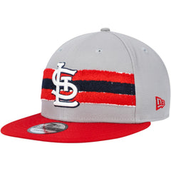 St. Louis Cardinals Band 9FIFTY Snapback Hat - Gray/Red | New Era