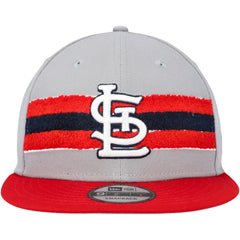 St. Louis Cardinals Band 9FIFTY Snapback Hat - Gray/Red | New Era