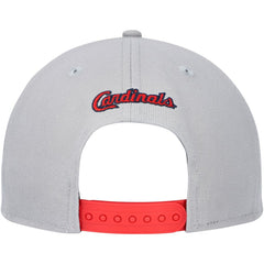 St. Louis Cardinals Band 9FIFTY Snapback Hat - Gray/Red | New Era